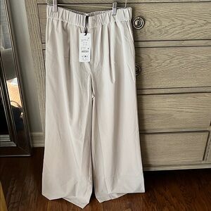 Varley Cream Track Pants